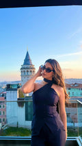 Navy Pants Set