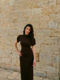 Brown Long Dress