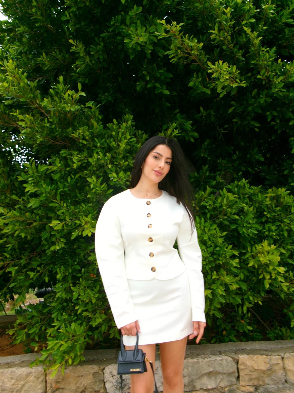 White Skirt Set